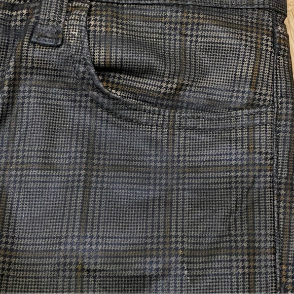 JOE’S Jeans The Charlie Coated High Rise Skinny Jeans Butterscotch Check Size 28 - Picture 8 of 15